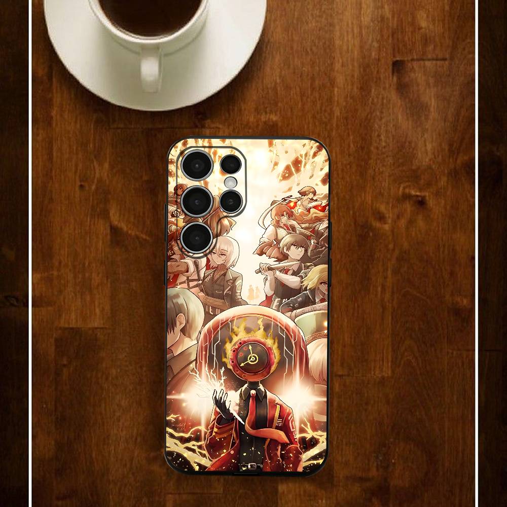 

Game L-Limbus Company Phone Silicone Case For Samsung S24 22 20 23 21 20 Ultra Plus Lite 5G Print Cover Samsung S235G