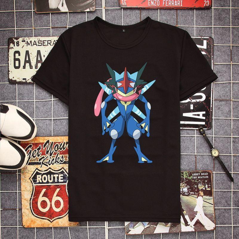 2026 New Pokmon Anime Summer New Greninja Printed TShirt Unisex and Womens Casual Trend Versatile Short Sleeve Parentchild Top