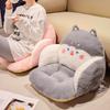Cute Animal Throw Pillow for Bed/Sofa/Floor Backrest Soft and Supportive Cushion for Reading, Watching TV Lumbar Support