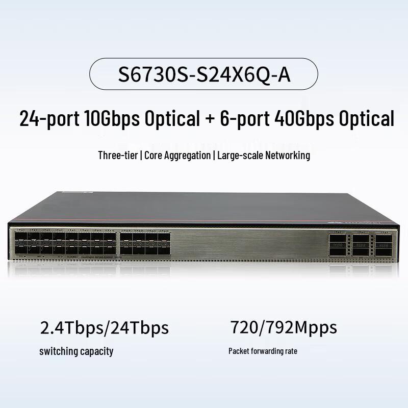 Huawei S6730S-S24X6Q-A Enterprise Layer 3 Managed Fiber Optic Switch