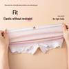Langsheng Girls' Pure Cotton Underwear 4-Pack