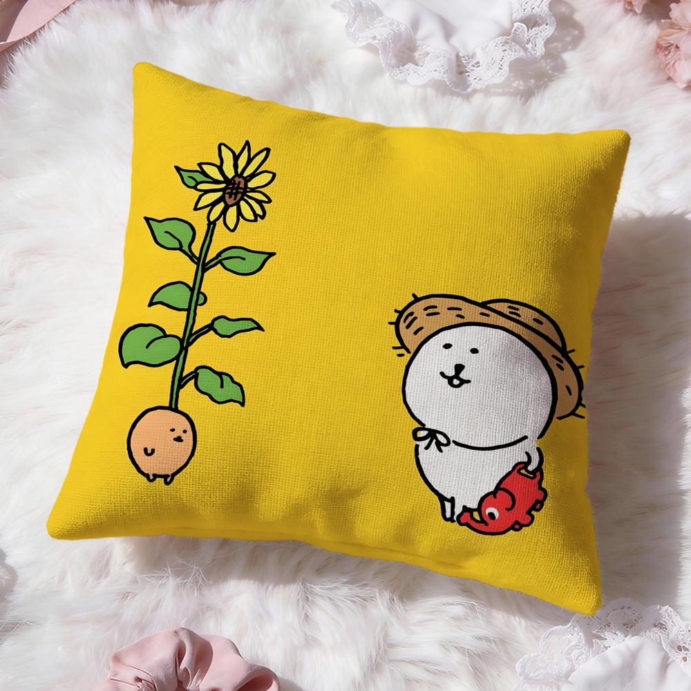 

Cute bear N-Nagano BearS Cushion Cover Premium Comfort Reversible Pillow Cove -Two in One Design for Any Room & Car Interior 30cmx30cm