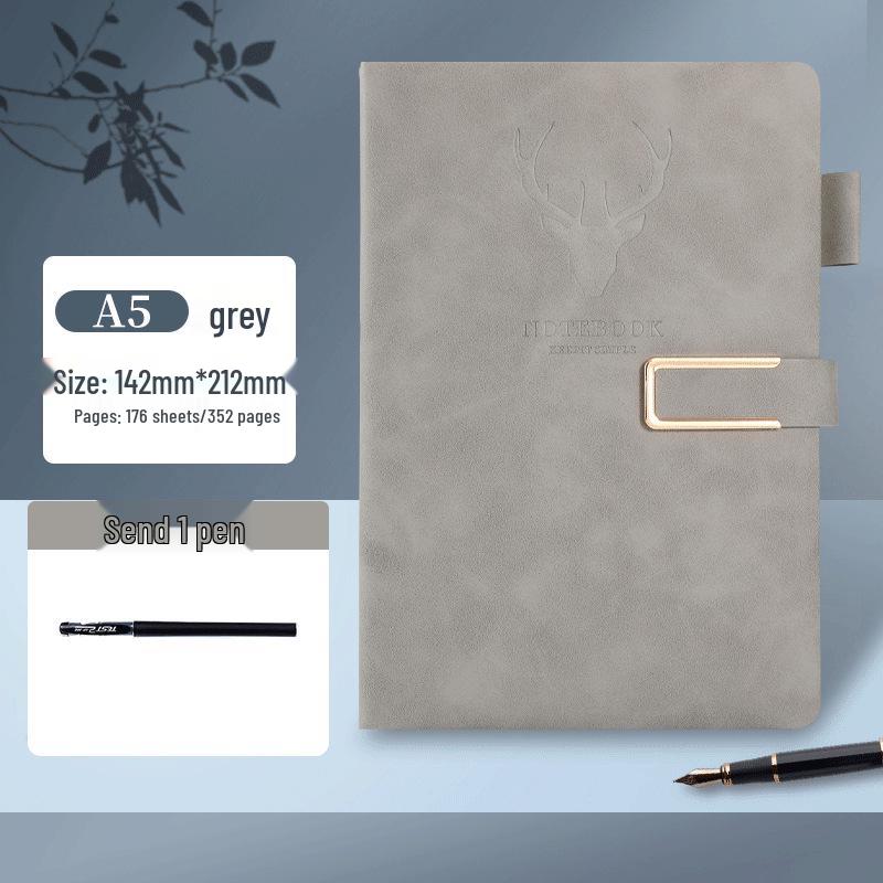 Special Offer: Retro A5/B5 Leather Cover Business Notebook & Student Diary