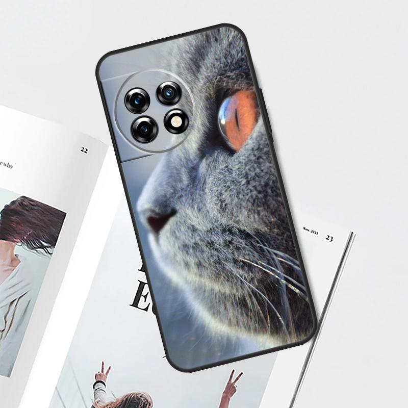 British Shorthair Cat Case For OnePlus Nord CE 5 3 4 Lite N20 N30 OnePlus 15 13 12 11 9 10 Pro 13T 13R 10T Cover