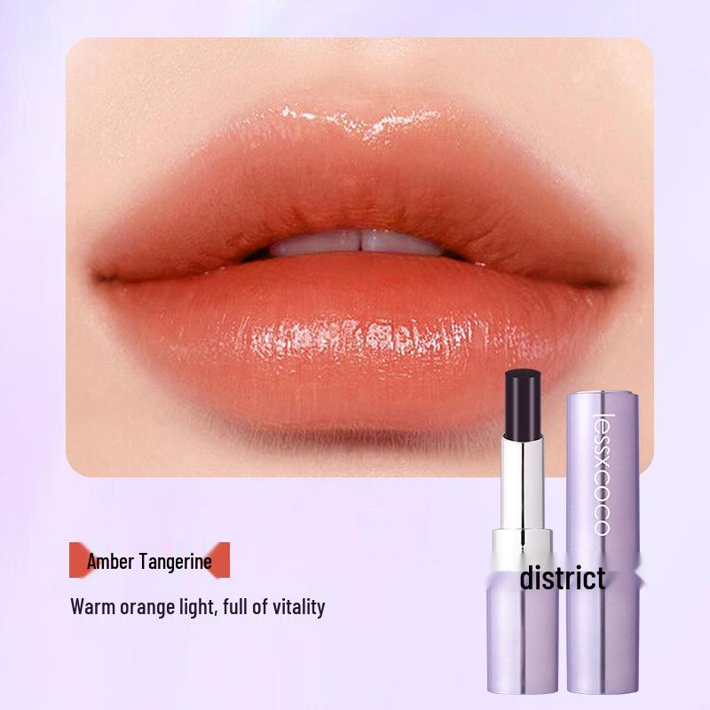 LESSXCOCO Магическая матовая помада Черная роза: Нелипкое, Долгостойкое, Увлажняющее, Легко наносится, Минимизирует морщинки на губах. 3.8g