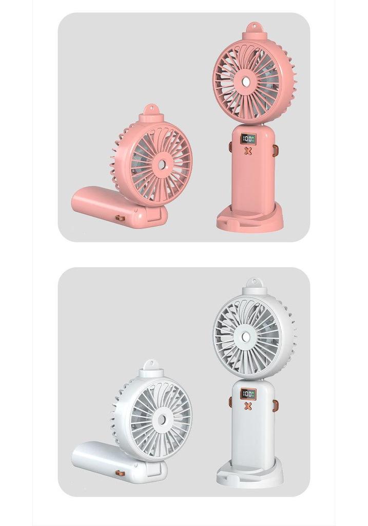 Portable Rechargeable Handheld Fan: USB, Foldable, and Compact for Outdoor Cooling
