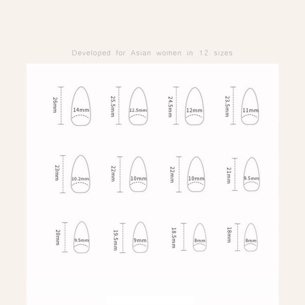 24pcs Flower Starburst False Nails French Nail Tips Manicure Press On Nails  DIY