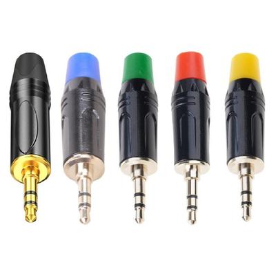 3.5mm Auditory Connector Metal Adapter for DIY Projects Ensures Uninterrupted Signal Transfer