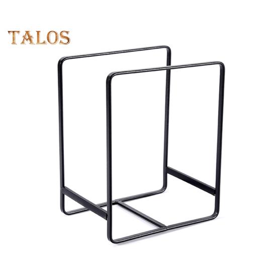 Стеллаж для хранения чаш, прочный многоразовый кованый железный портативный шкаф для сушки, сушилка для шкафа S чёрный