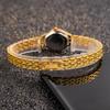 Jednoduché elegantní malé dámské hodinky Luxusní značkové zlaté náramkové hodinky pro ženy Dámské Quartz hodinky pro dívky montre femme