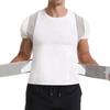 Women's Adjustable Posture Corrector - Breathable Mesh Back Brace with Metal Buckles, Improves Alignment for Office & Daily Use