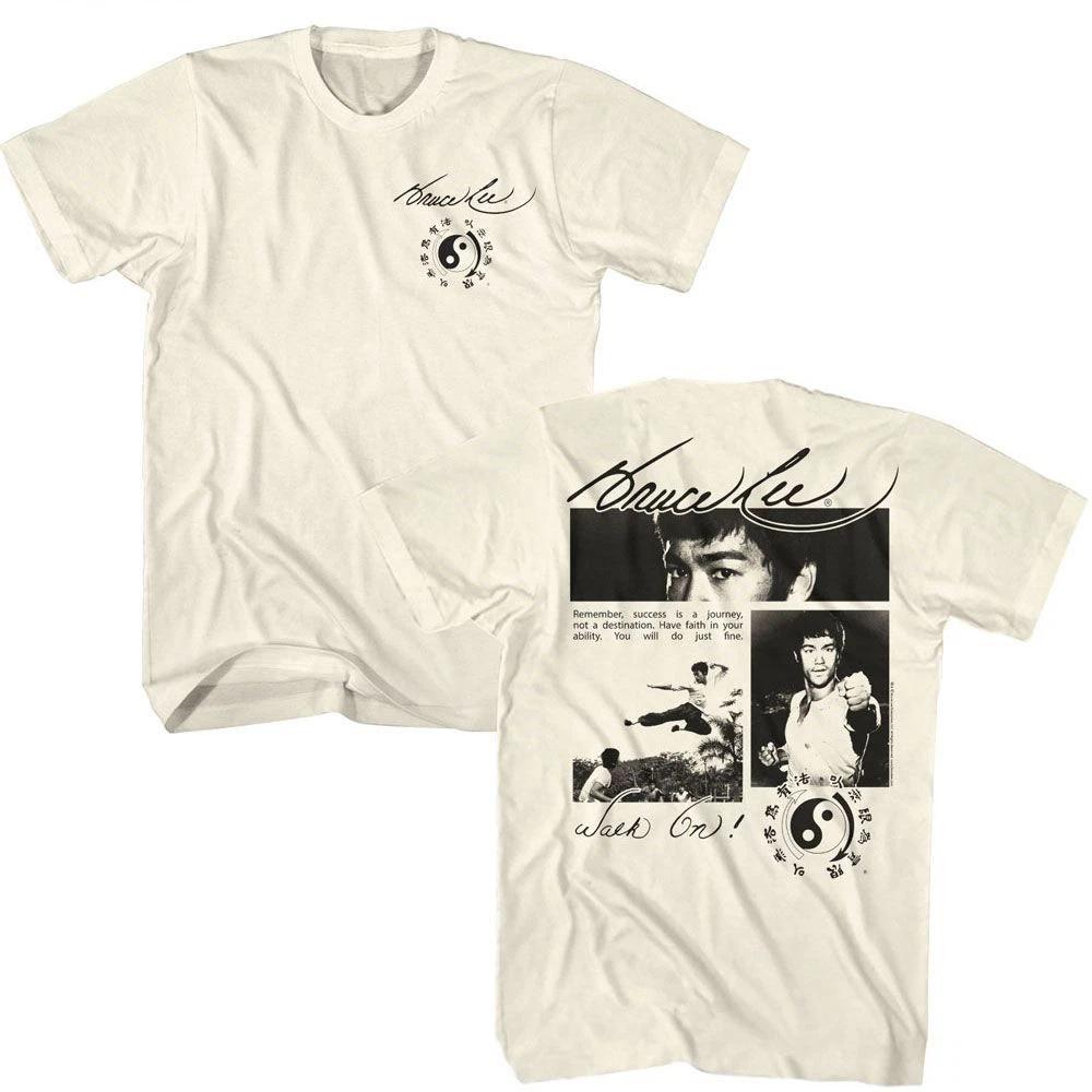 Bruce Lee Collage Natural Icon Shirt 100