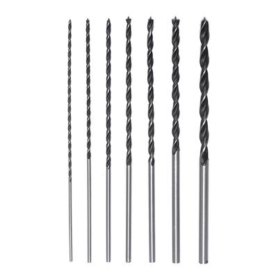 Set Professionale da 7 Pz. Punta da Legno 4-12mm 300mm Estesa Punta per Legno Robusta Acciaio al Carbonio Per Costruzioni in Legno Massiccio
