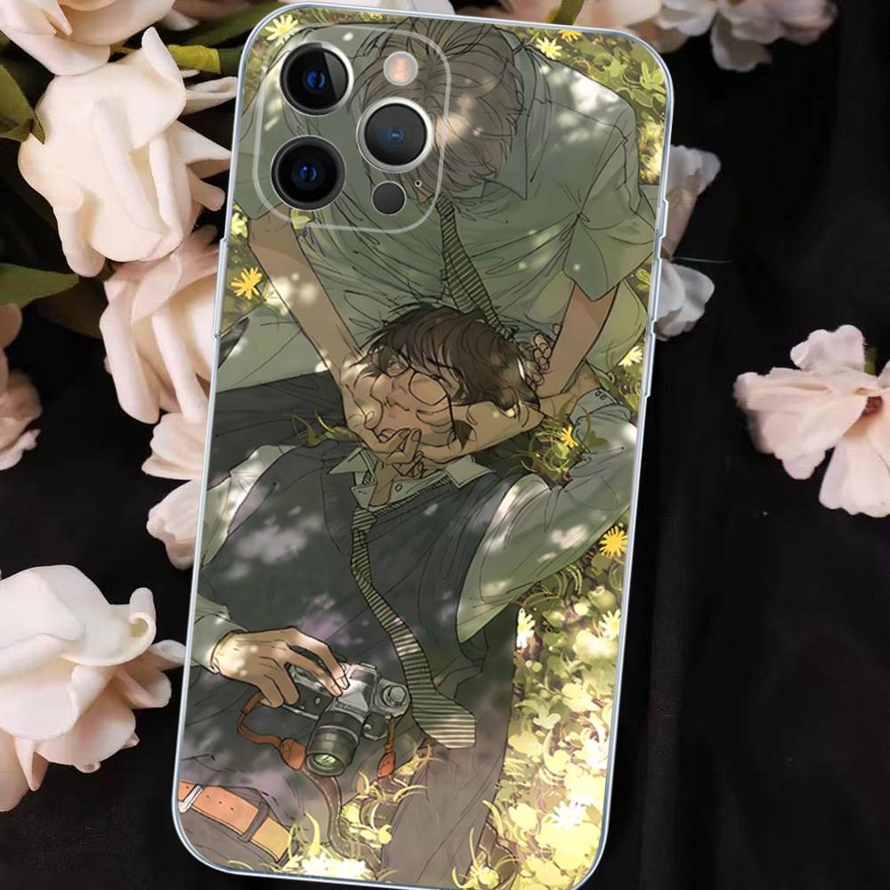 

Nerd Project Bl Anime For IPhone 17 16 15 14 13 12 Mini 11 Pro Max Transparent Case iPhone 13