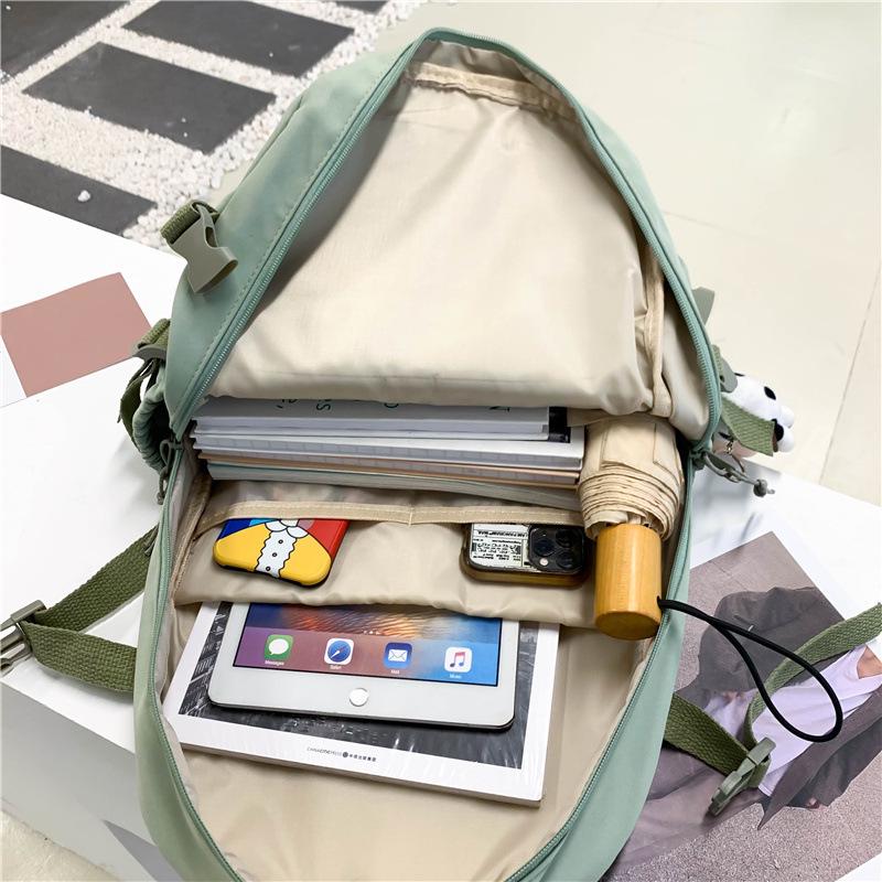 Women's Korean Style Student Backpack - Oxford Cloth Harajuku Schoolbag for Primary & Middle School