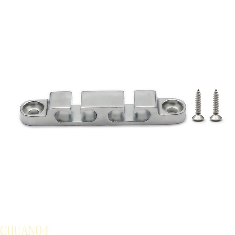 A1A2 Electric Bass String Guide Bass Headstock Protector Retainer Metal Texture