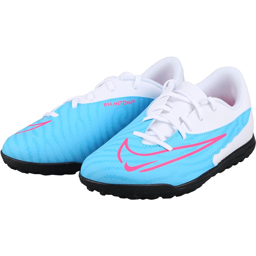 New Nike Phantom GX Academy CLUB TF Broken Studs Low Top Soccer Shoes Sea Blue Kids' DD9567-446