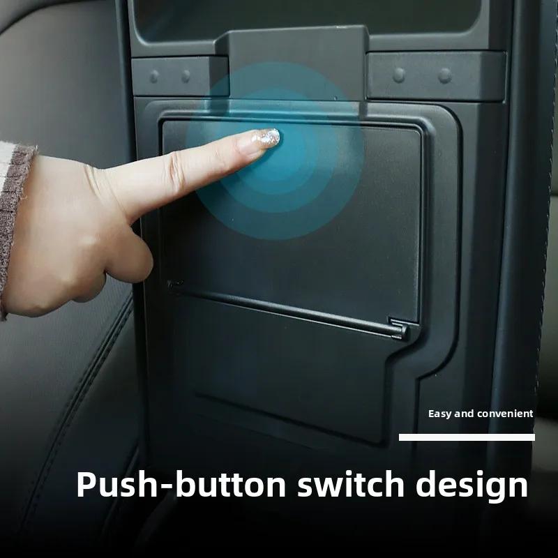 Car Sticker For Tesla Model 3 Highland 2024-2025 Press Storage Modification Highland3 Armrest Box Privacy Box Car Accessories Ca
