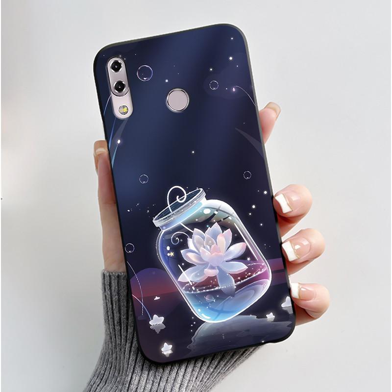 Für ASUS Zenfone 5 ZE620KL ZF620KL X00QD 5z ZS620KL Z01RD Hülle Luxus Süßes Liebes Kaninchen Lustig Schwarz Weiche TPU Silikon Rückseite