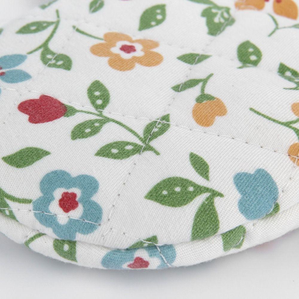 1PC Printing Microwave Glove Washable Oven Mitt Grill Glove Insulated Baking Glove Non-slip Heat Resistant Gloves Kitchen Tool