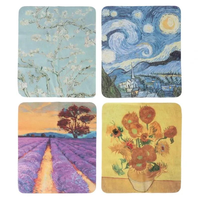 Glasses Cloth Microfiber Clean Lens Dust Wiper Camera Screen Cleaner Soft Suede Drop Ship 4pcs