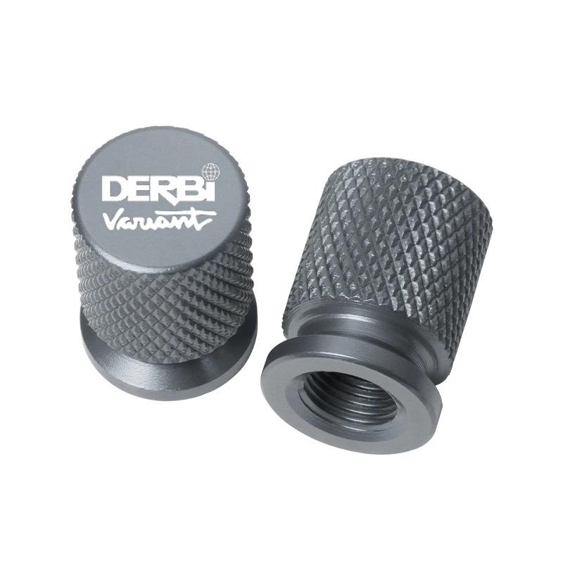 Motorcycle CNC Tire Valve Air Port Stem Cover Cap Plug Accessories For DERBI DERBI VARIANT SPORT R