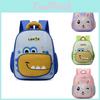 Cute And Playful Cartoon Girls Backpack With Breathable Design For School Use