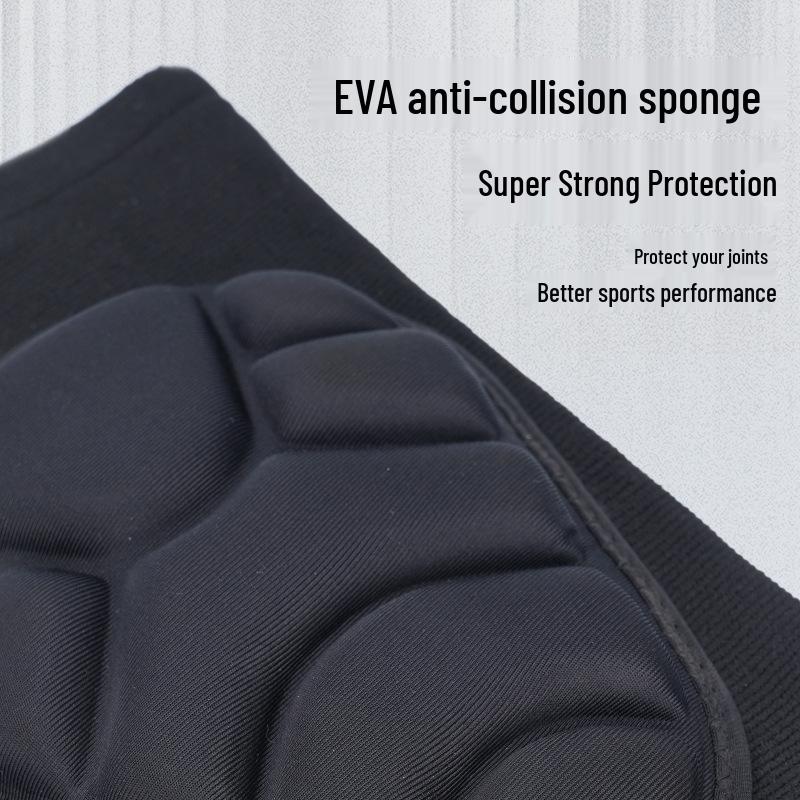 Summer Sports Knee Sleeves: Four-Way Stretch, Thickened Sponge, Lightweight for Men