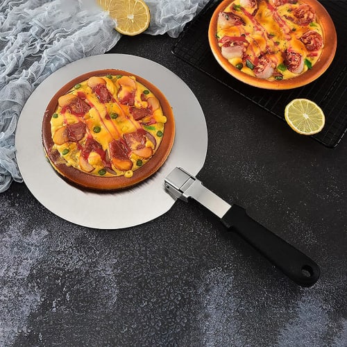 10-inch Folding Pizza Spatula, Pizza Shovel, Pizza Cooking Utensil, Pizza Peel, Shovel, Pizza Tools, Heat-Resistant Pizza Kitchen Utensils, Pizza Spat