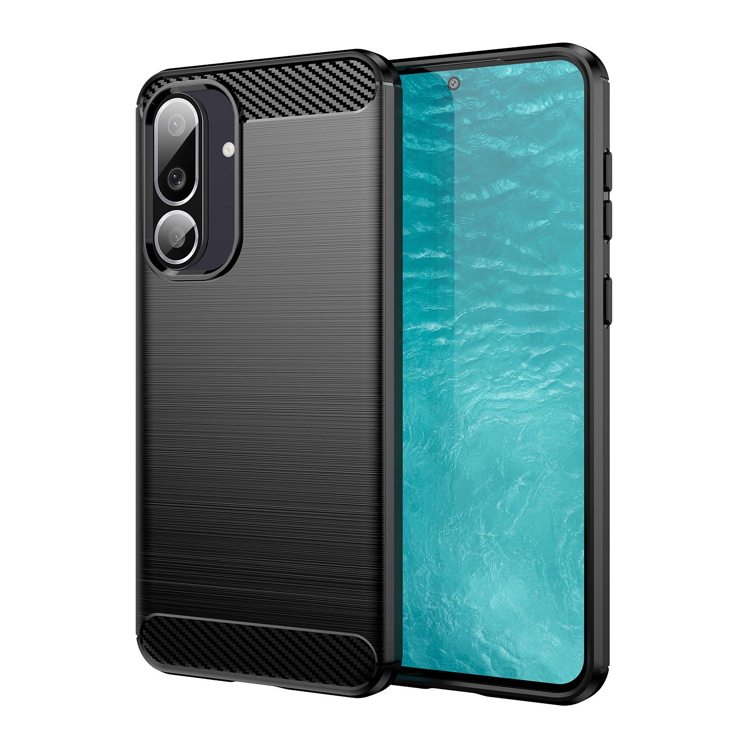 

Samsung Galaxy M56 5G Case,Flexible TPU Fiber Protective Cover for Samsung Galaxy M56 5G чёрный