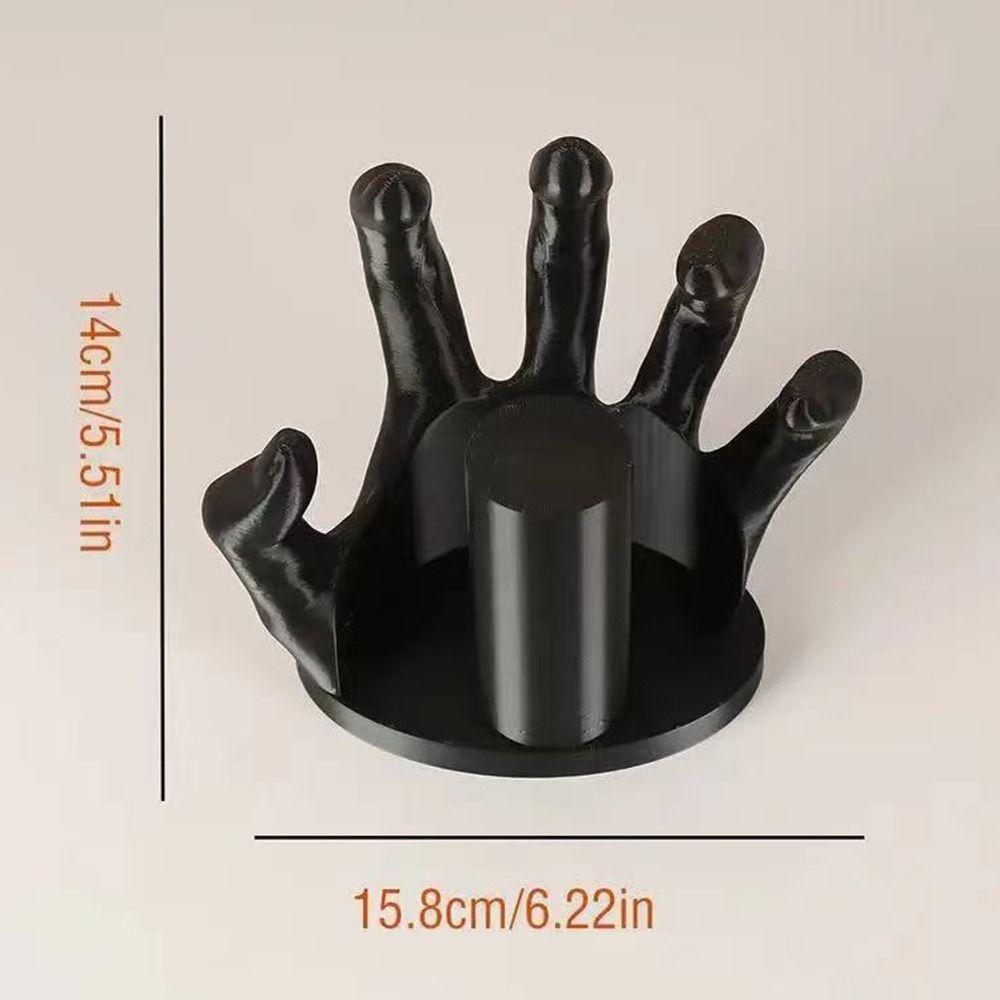 Kreativní držák papírových ručníků Pryskyřičná figurka paže Ozdoba Dárek Vertikální dávkovač ubrousků Pultové desky