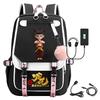 New Nezha's Devil's Child Noisy Sea Animation Large Capacity Backpack Travel Bag Computer Bag Student Leisure Backpack School Bag