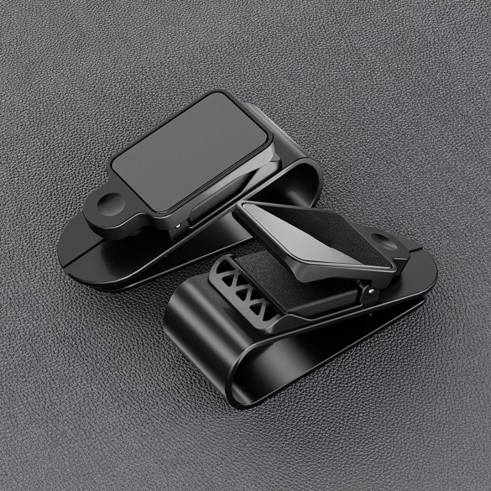 Stable Car Sunglasses Clip Shock-proof Card Ticket Holder Portable Car Sunglasses Holder Sun Visor