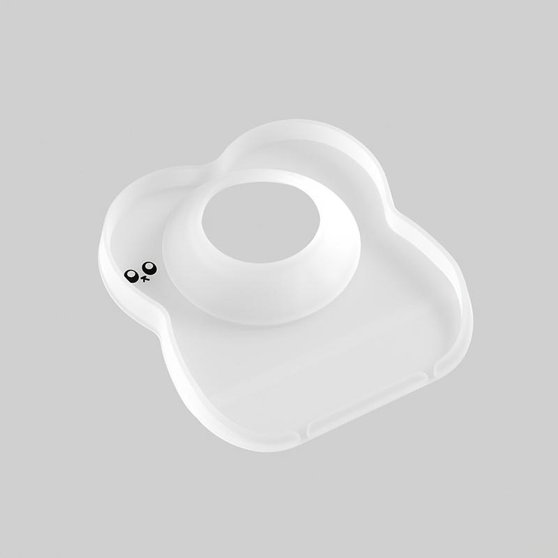 

Силіконовий килимок для зливу води з-під крана для кухні та ванної кімнати - Захист від бризок, Уловлювач води, Сушарка для посуду прозорий білий колір