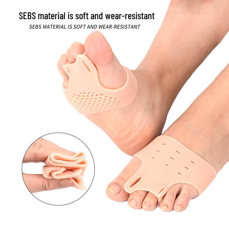Silicone Hallux Valgus & Little Toe Corrector with Shock Absorber