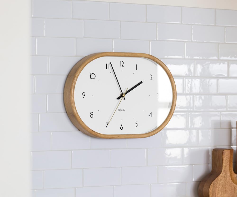 Interform Wall Clock Mutuka Sweep Movement CL-4428