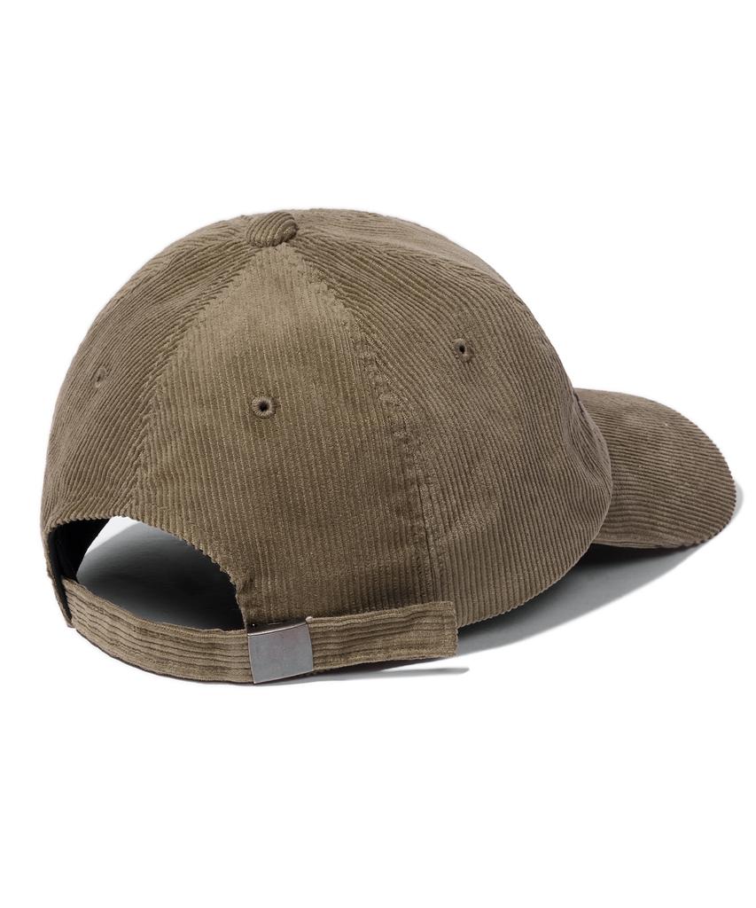 1993STUDIO Angel Corduroy Ball Cap_Dark Beige
