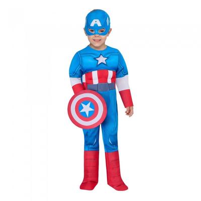 Spidey And His Amazing Friends Childrens/Kids Deluxe Captain America Costume