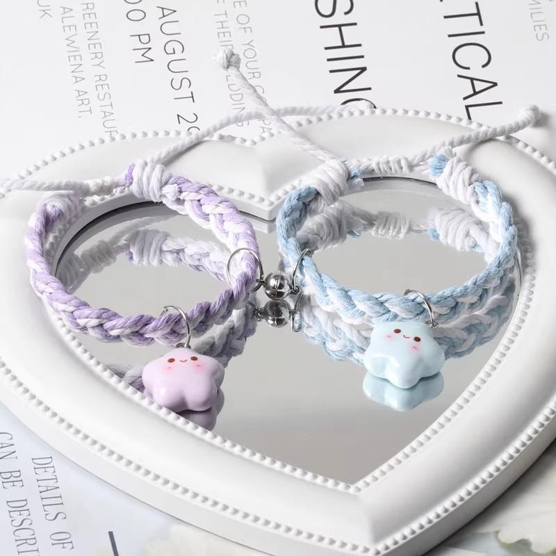 Adorable Star Magnetic Couple Bracelet - Perfect Gift for Besties or Boyfriend