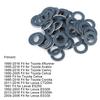 50pcs Oil Drain Plug Washer Seals Gaskets Rings 90430‑12031 Fit for Avalon