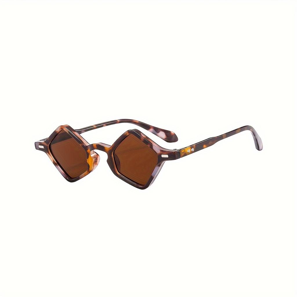 Geometric Personality Triangle Decorative Glasses for Both Men And Women, Diamond Decorative Mirror Design for Gatherings, Fashionable Glasses