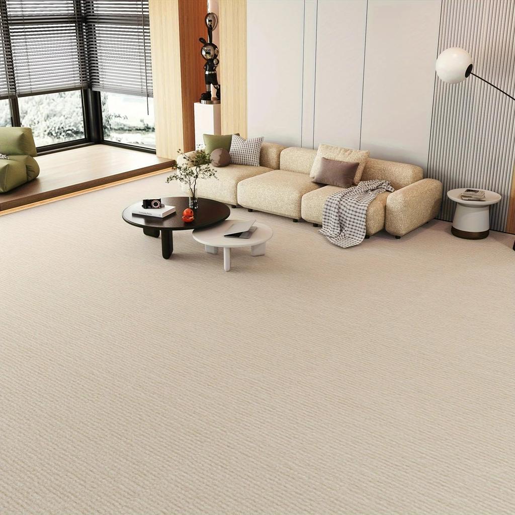 Room Decoration Staircase Carpet Living Room Water Uptake Rugs for Bedroom Kitchen Home Decor Bathroom Self-adhesive Solid Color