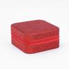 Jewelry storage box High-grade anti-oxidation stud earrings, necklace, jewelry ring grid desktop large-capacity display box