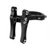Bike Water Bottle Mount Adapter Bike Handlebar Seat Post Bottle Cage Clamp Aluminium Alloy Double Kettle Adapter Cage Easy Installation