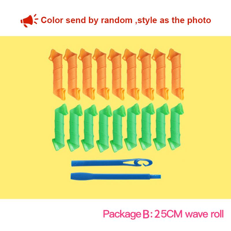 Heatless Hair Curler No Heat Silk Ribbon Hair Rollers Curls Headband Sleeping Soft Lazy Hair Curlers Foam Rod Curling Hair Tools