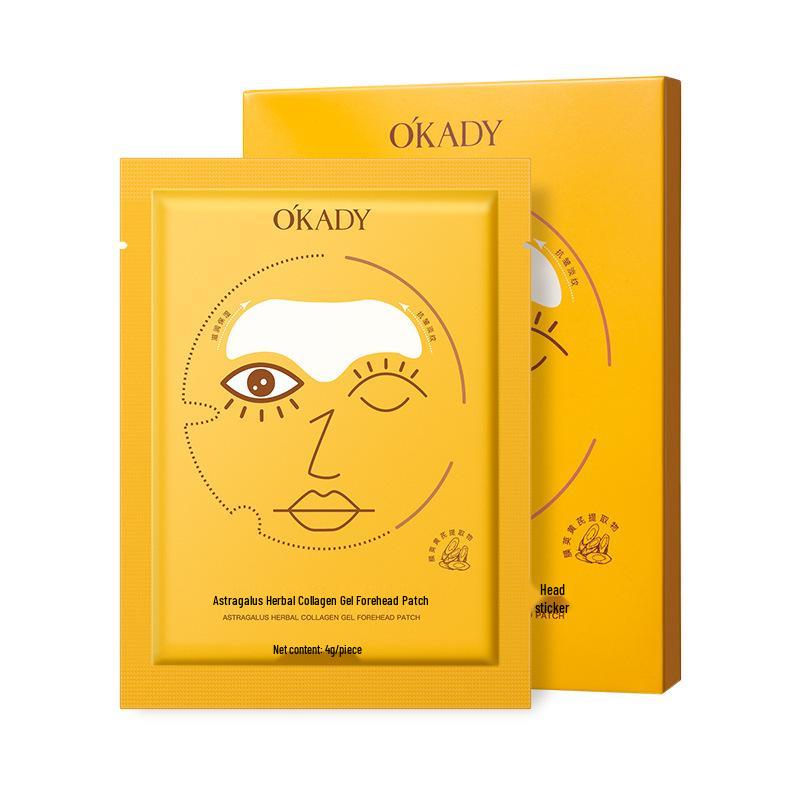 Ope Yellow Astragalus Коллагеновый Гелевый Пластырь для Лба - Подтягивает, Разглаживает Морщины, Осветляет Тон Кожи, Увлажняет.