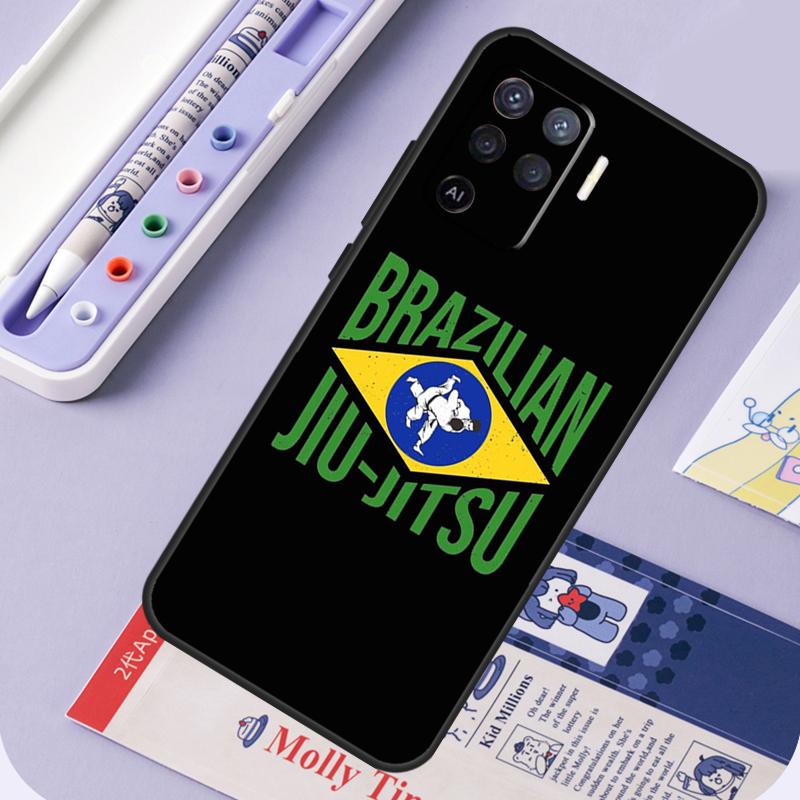 Judo BJJ Jiu Jitsu For Oppo A40 A60 A80 A94 A74 A54 A15 A18 A38 A58 A78 A98 A16 A76 A96 A57 A17 A77 A5 Pro Case
