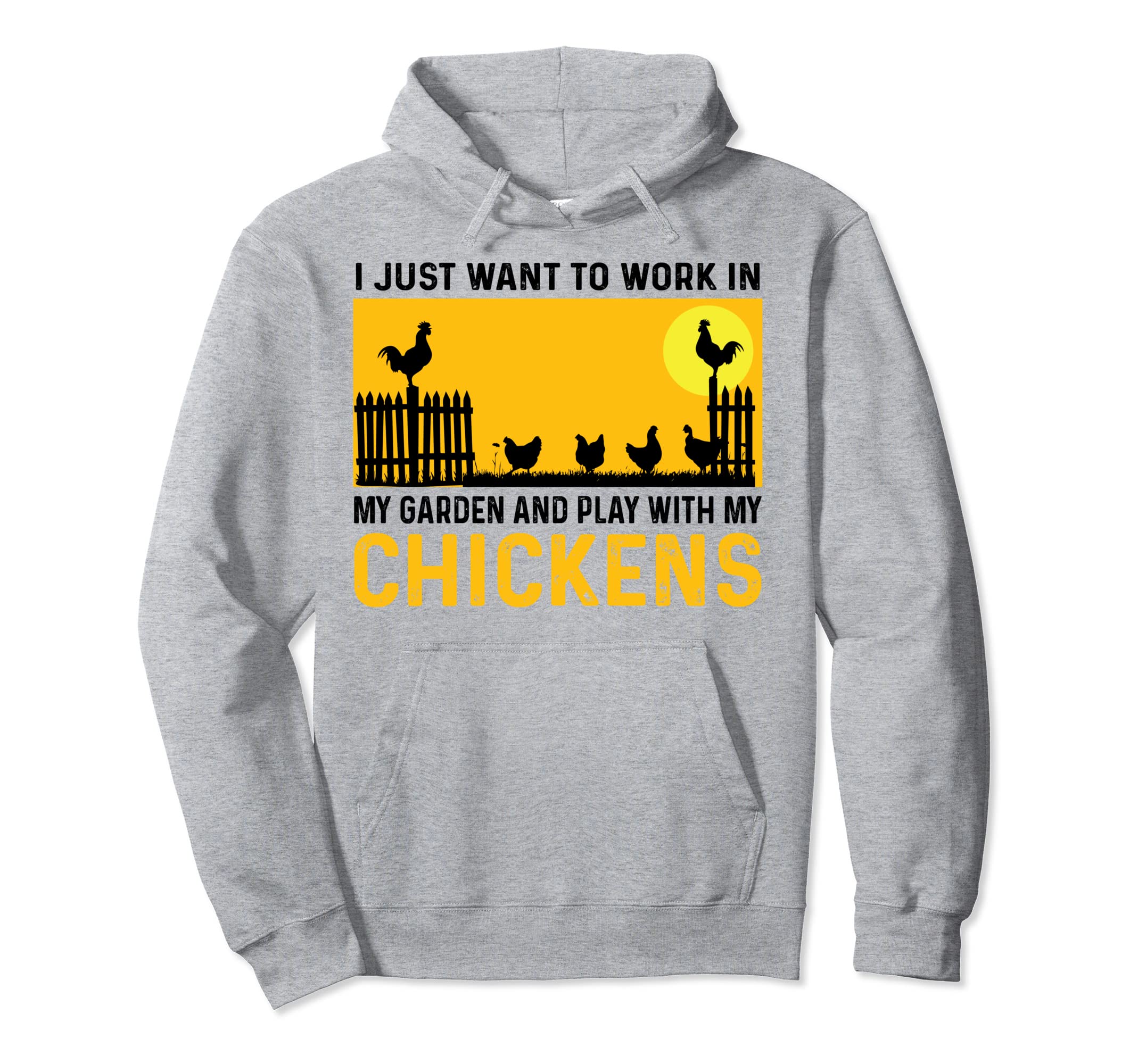 

I just want to work in the yard and play with the chickens, Parker