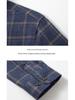 Men's Long-Sleeve Plaid Shirt: Comfortable, Breathable Cotton for Spring and Autumn Casual Wear