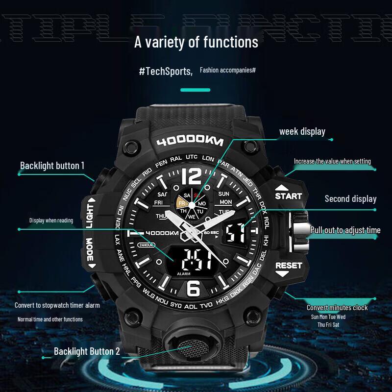 Kids' Electronic Sports Watch